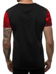 Moška majica rdeča OZONEE JS/SS11017