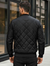 Moška jakna črna OZONEE JS/MY01Z 