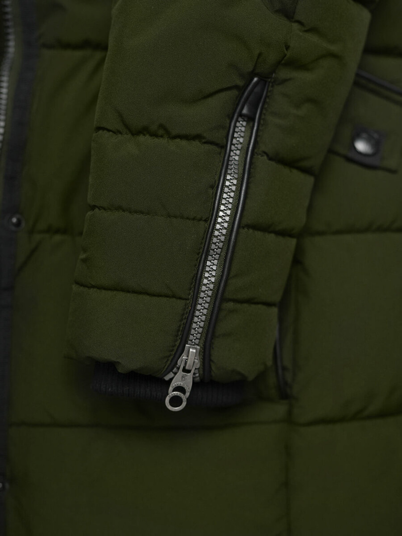 Ženska jakna kaki OZONEE O/W377Z