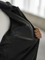 Moška jakna mornarsko modra OZONEE JS/8M986/215Z