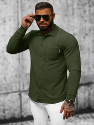 Moška jopa kaki OZONEE O/TB2262