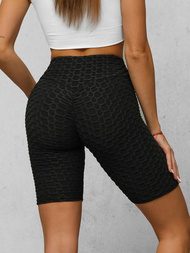 Kratke črne ženske pajkice OZONEE JS/17K593/3