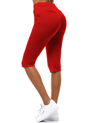 Ženske kratke pajkice rdeče OZONEE JS/1027/B5