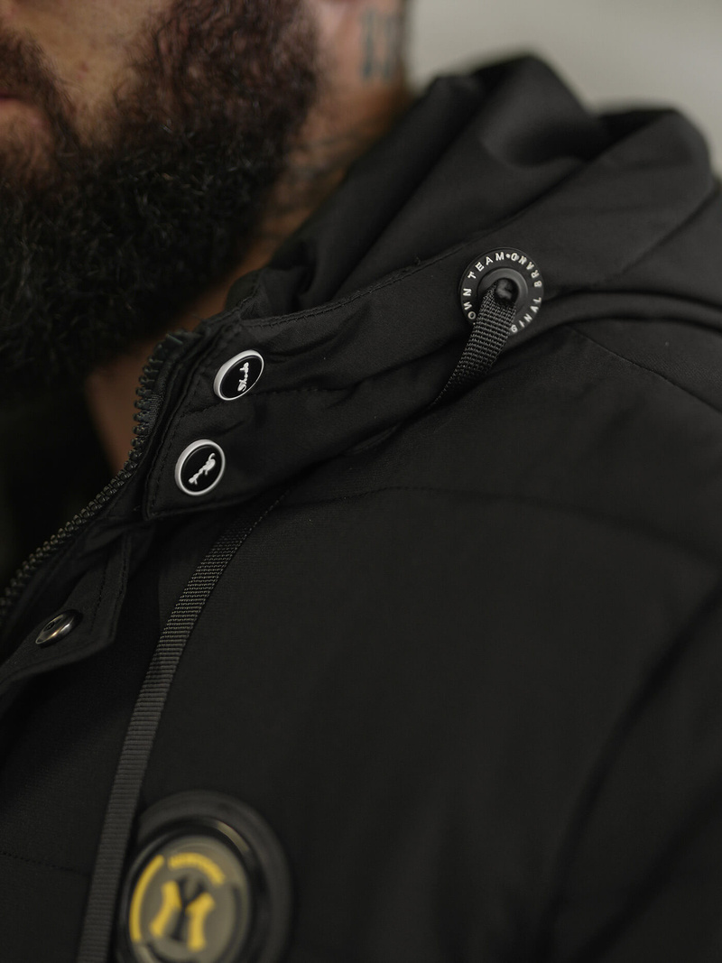 Moška jakna črna OZONEE JS/57M7503/392Z