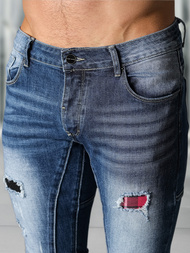 Moške kavbojke modre OZONEE NB/MP0050BZ