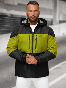 Moška jakna črna OZONEE JS/22M310/392Z