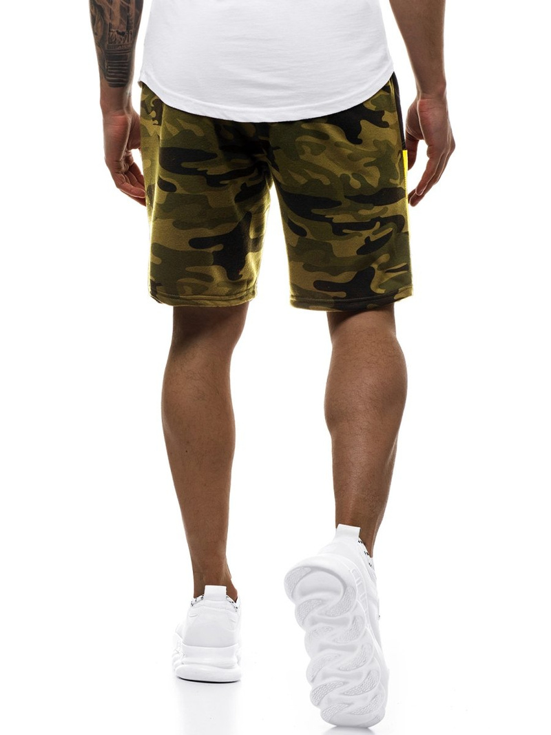 Moške kratke hlače zelene OZONEE JS/KK300160