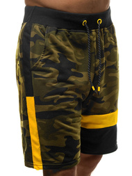 Moške kratke hlače zelene OZONEE JS/KK300160