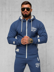 Moška trenirka indigo OZONEE O/FF5032AB