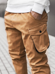 Moške hlače jogger camel OZONEE A/705