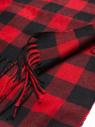 Moški šal rdeči OZONEE JS/YW08054/13