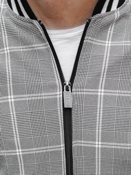 Komplet moški - jakna in hlače chino sivi OZONEE DJ/5548