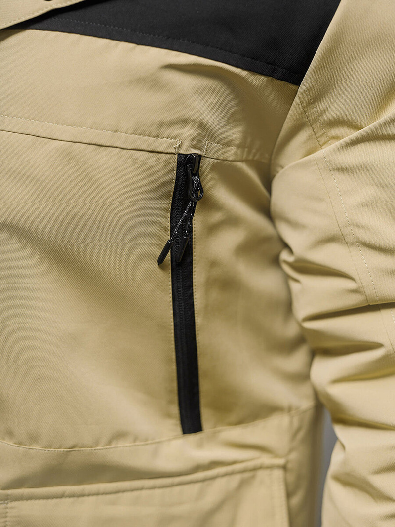 Moška zimska jakna bež OZONEE JS/22M322/62