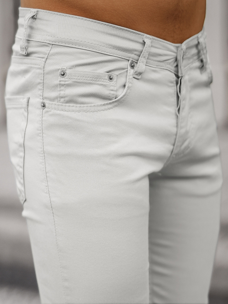 Moške kavbojke sive OZONEE E/5194/01