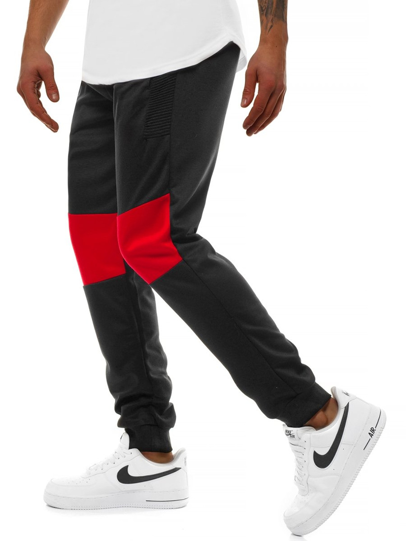 Moške športne hlače črne OZONEE JS/JZ11015