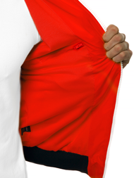 Moška bomber jakna rdeča OZONEE N/6197