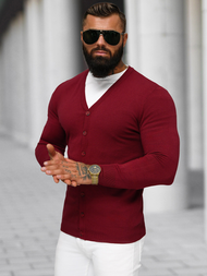 Moški pulover bordo OZONEE NB/MM6006/7Z