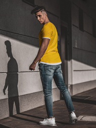 Moške kavbojke jogger modre OZONEE O/B4925