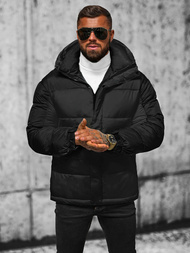 Moška jakna črna OZONEE JS/31M5008