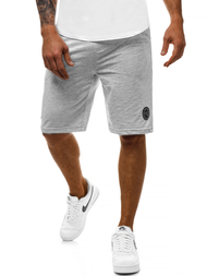 Moške športne kratke hlače sive OZONEE MAD/2923