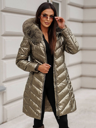 Ženska jakna zlato OZONEE JS/16M9100/403Z