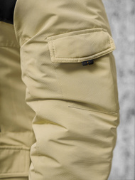 Moška zimska jakna bež OZONEE JS/22M322/62