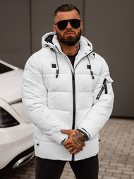 Moška jakna bela OZONEE JS/57M7502/281