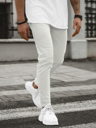 Moške kavbojke ecru OZONEE E/5171/01