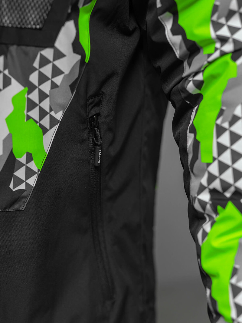 Moška jakna maskirno-zelena OZONEE JS/M36/406