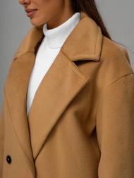 Ženski plašč camel OZONEE JS/11Z8161