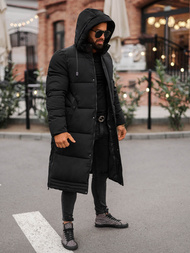 Moška zimska jakna črna OZONEE JS/19M1290/392