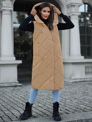 Ženski brezrokavnik camel OZONEE JS/5M3165/84Z