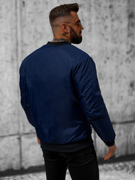 Moška jakna mornarsko modra OZONEE JS/AK95Z