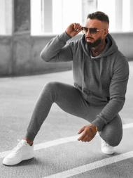 Moška trenirka grafitni OZONEE JS/68C10386/5Z