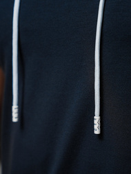 Moška navadna majica mornarsko modra OZONEE JS/8T955/25