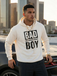 Moška jopa s kapuco bela OZONEE JS/65B3909/1Z