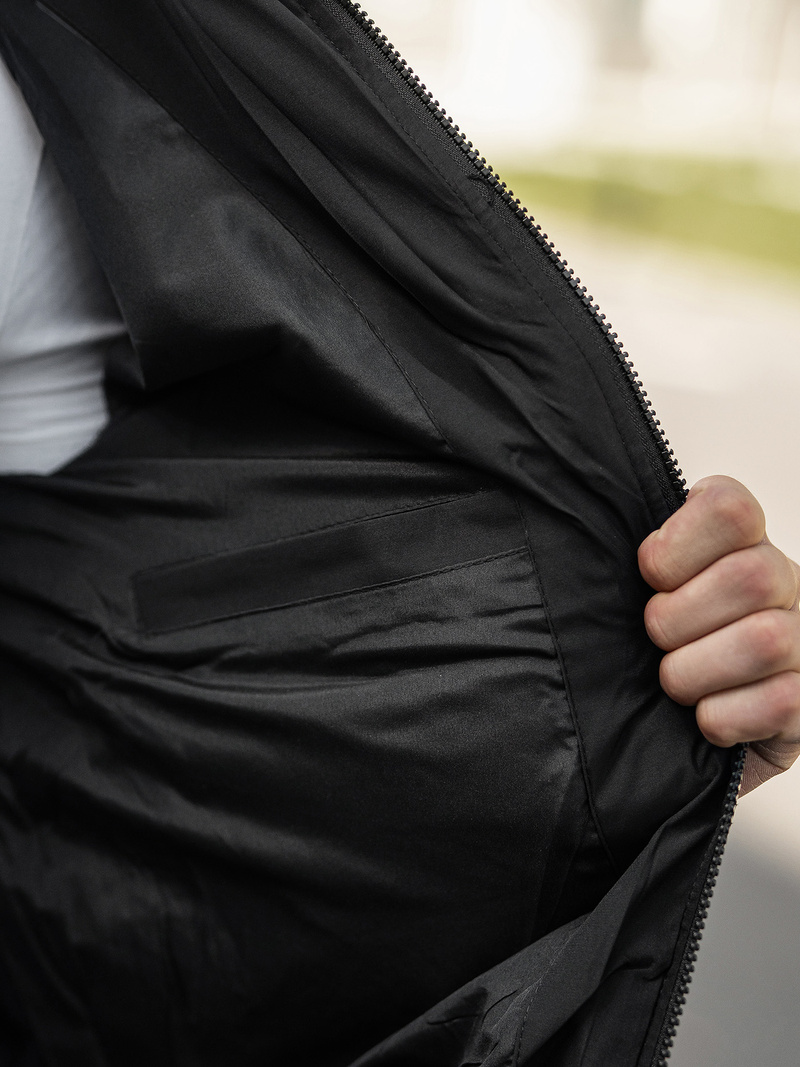 Moška jakna črna OZONEE JS/31M5003Z