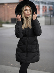 Ženska jakna črna OZONEE JS/16M9099/392Z