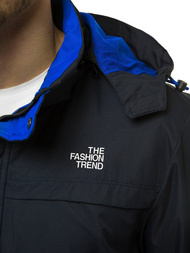 Moška prehodna jakna mornarsko modra OZONEE MG/2510