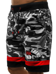 Moške kratke hlače sive OZONEE JS/KK300152