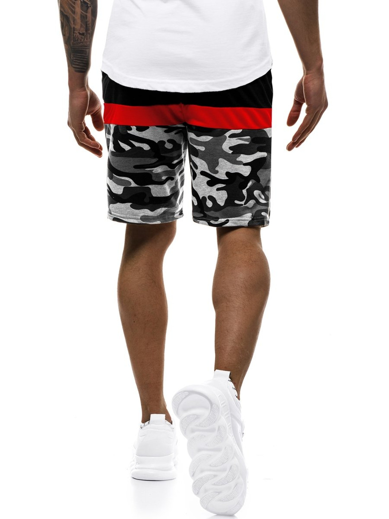 Moške kratke hlače sive OZONEE JS/KK300157