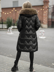 Ženska zimska jakna črna OZONEE O/5M3229/392Z