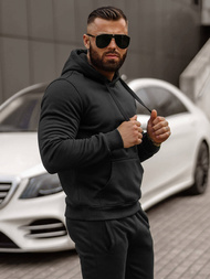 Moška trenirka črna OZONEE JS/68C10381/3Z