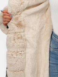 Ženska zimska jakna zelena OZONEE JS/M763/136Z