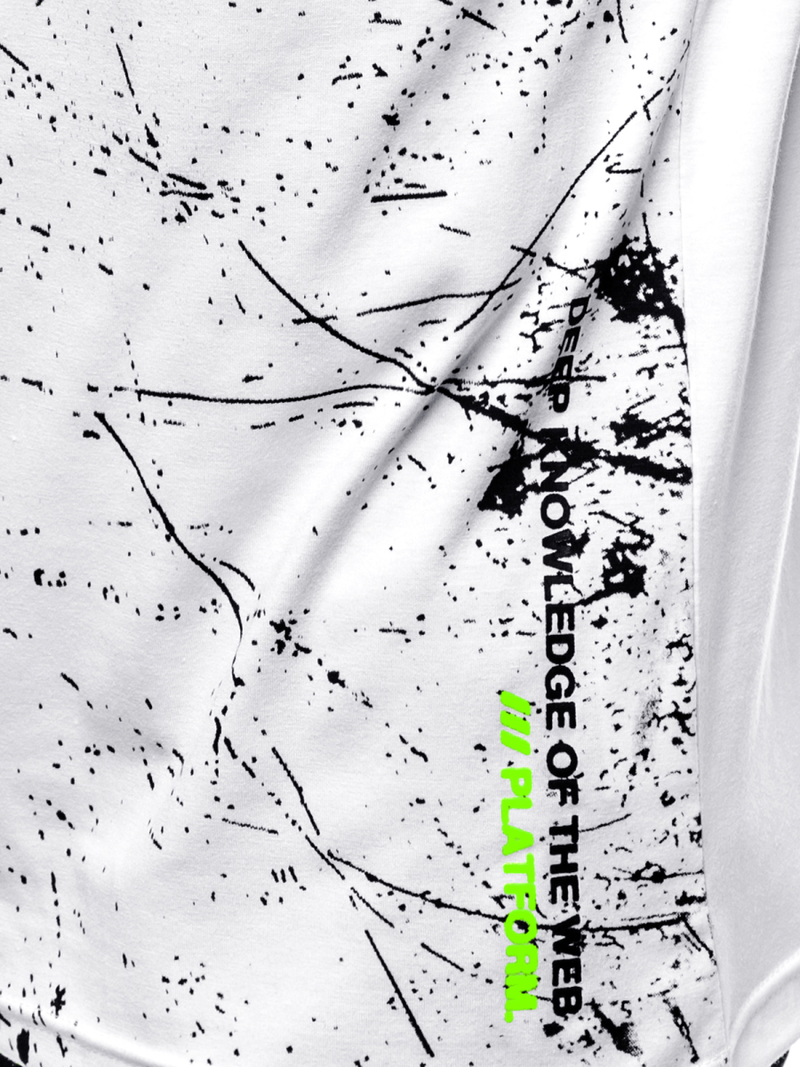 Moška majica bela OZONEE JS/SS10917