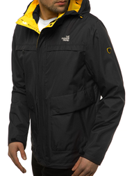 Moška prehodna jakna črna OZONEE MG/2510