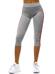 Ženske kratke pajkice sive OZONEE JS/1037/B3