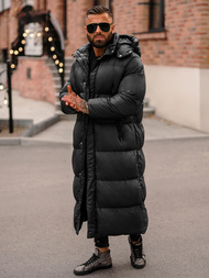 Moška zimska jakna črna OZONEE O/M3202Z