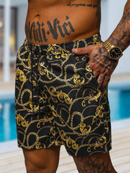 Moške kopalne kratke hlače črne OZONEE O/MTK4474