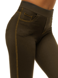 Ženske pajkice rjave OZONEE JS/1016/A14